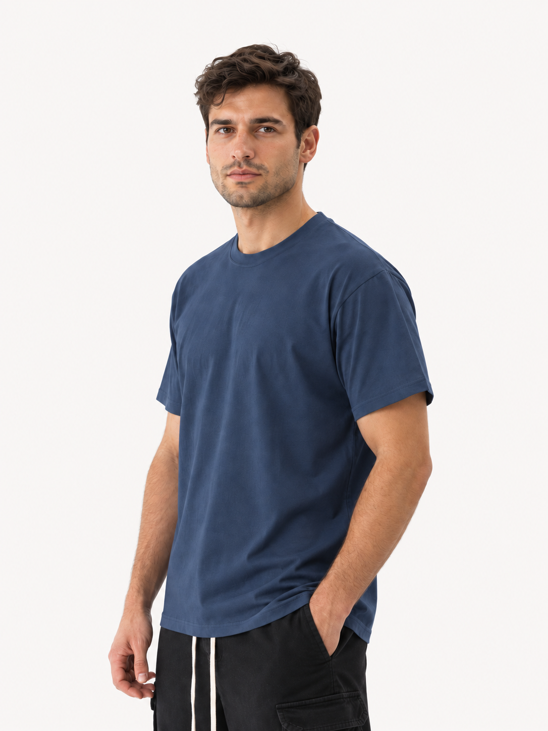 180GSM Unisex Classic Fit Crew Neck T-shirt