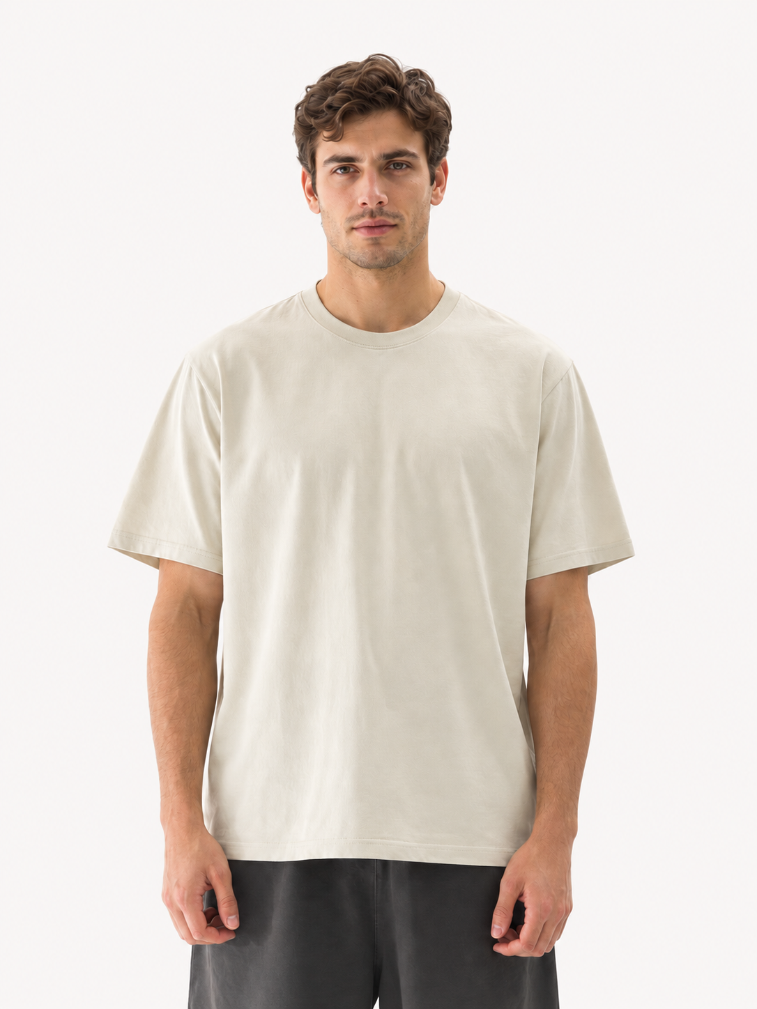 240GSM Unisex Classic Fit Crew Neck T-shirt