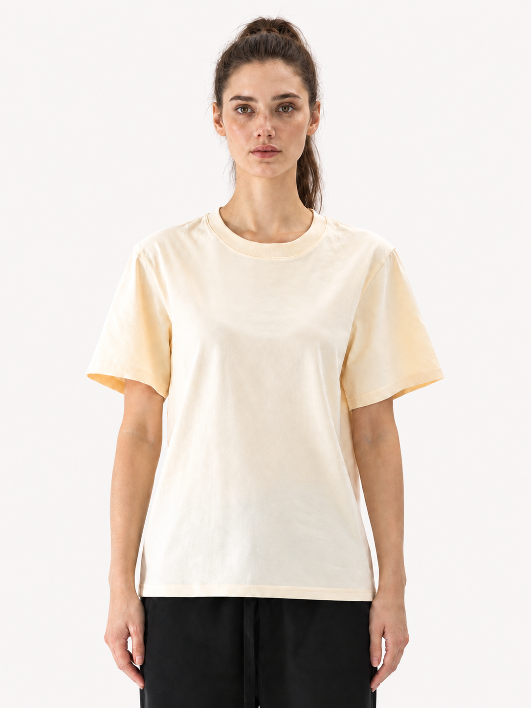 240GSM Uniseks T-shirt met ronde hals en klassieke pasvorm