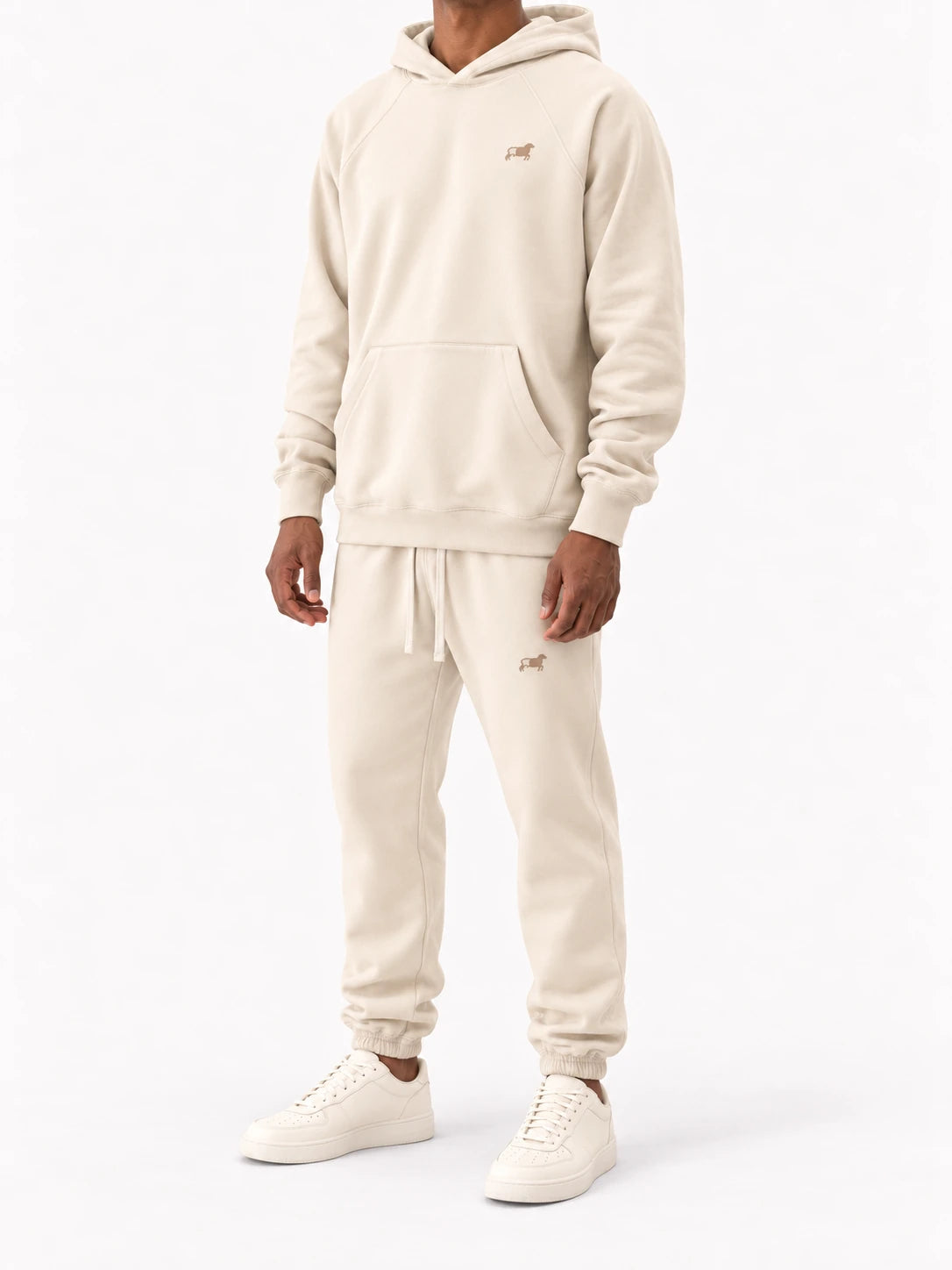 380GSM Unisex Oversized Brushed Fleece Sweatpants